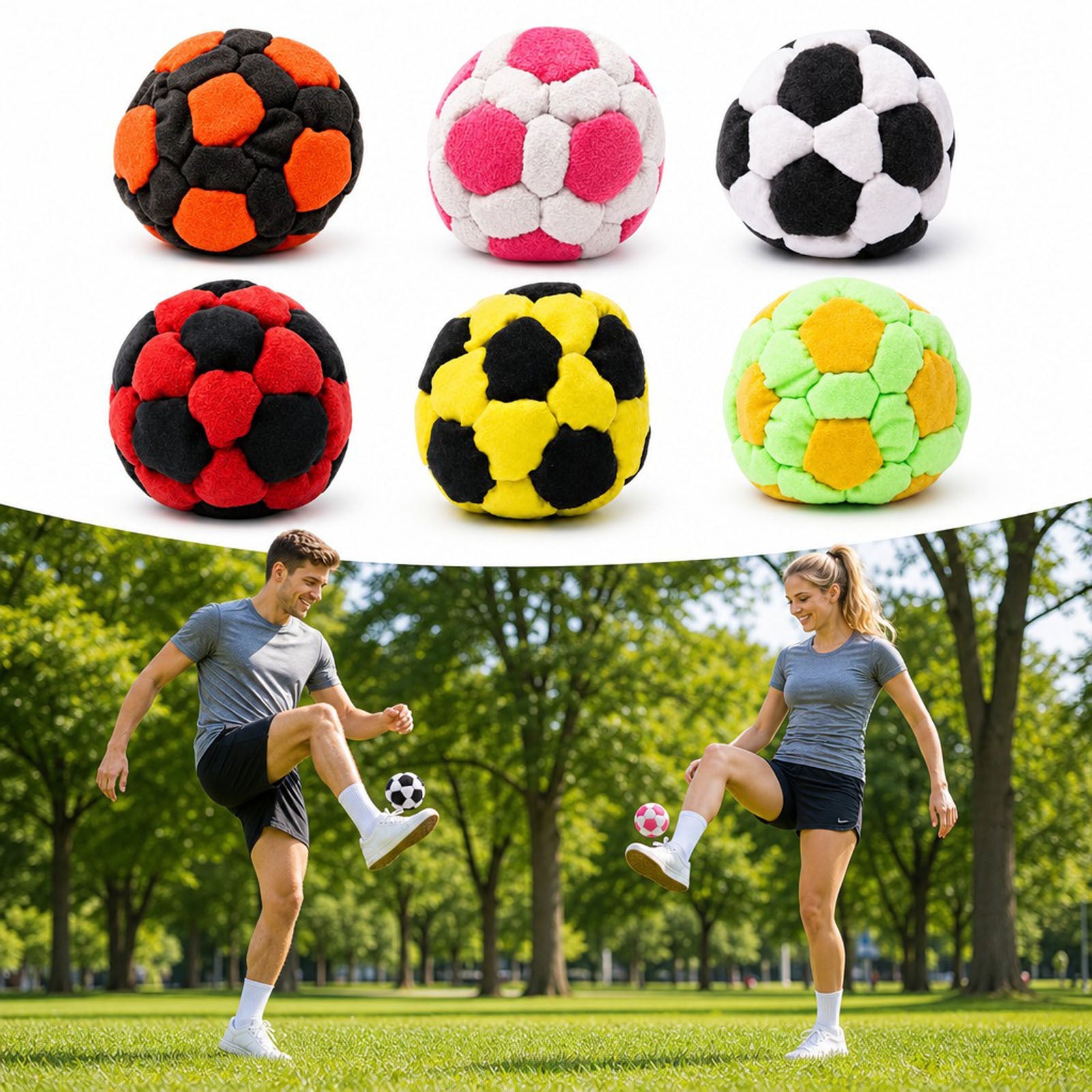 Soccer Style Foot Bag