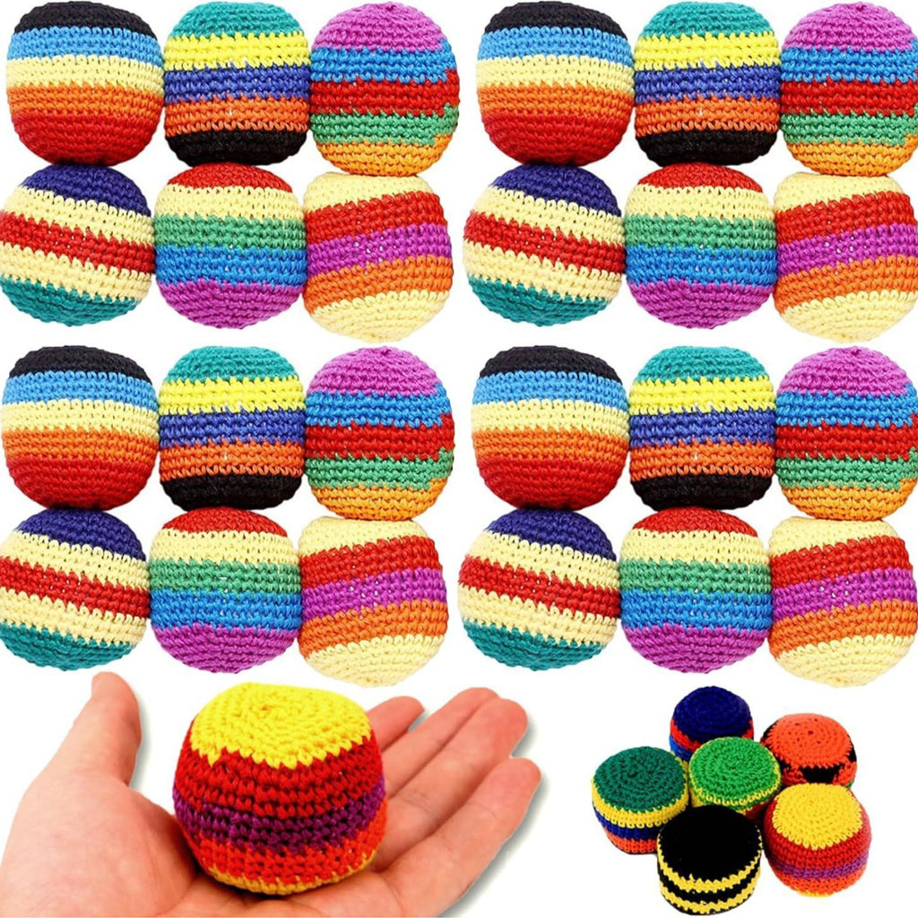 Handwoven Knitted Footbag (6,12pc)